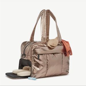 Calpak Luka Duffel Metallic Gold